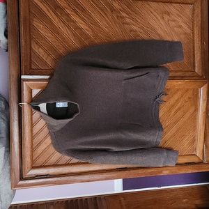 Women's 90 Degree Olive Green Knit Crop Top